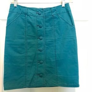 Proenzer Schouler for Target turquoise skirt